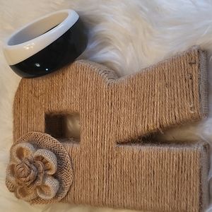 Cute black and white bracelet